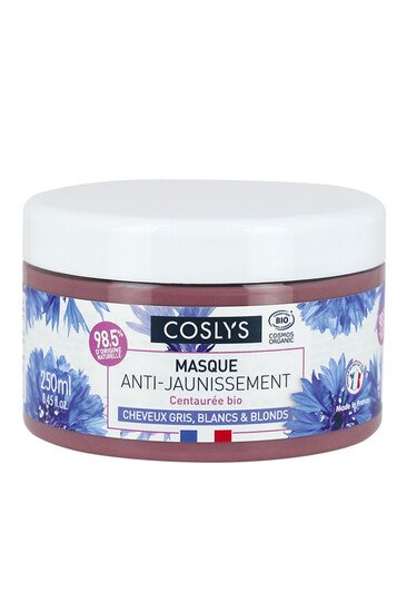 Masque Anti-Jaunissement - Cheveux Gris & Blancs - Coslys