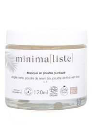 Masque Poudre Purifiant Bio - Minima[liste]