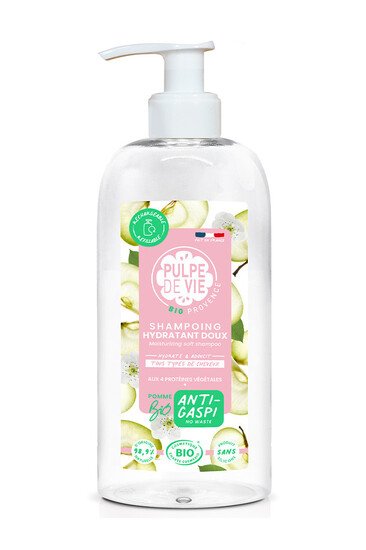 Shampoing Doux Pomme Bio - Pompompidoux - Pulpe de Vie