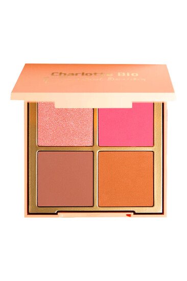 Palette Bonne Mine - Blush, Contour, Highlighter, Bronzer - Charlotte Bio