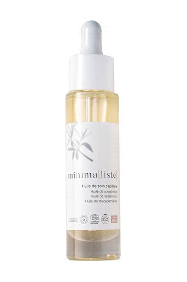 Huile de Soin Capillaire Bio - Minima[liste]