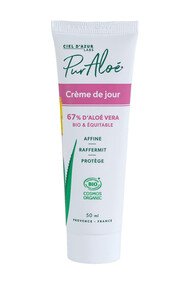 Crème de Jour Bio - 67% Aloe Vera - Pur Aloé