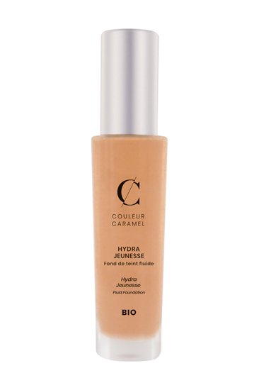 Fond de Teint Fluide Bio Hydra Jeunesse - Couleur Caramel