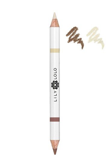 Crayon Vegan 2 en 1 Sourcils "Brown Duo Pencil" - Lily Lolo