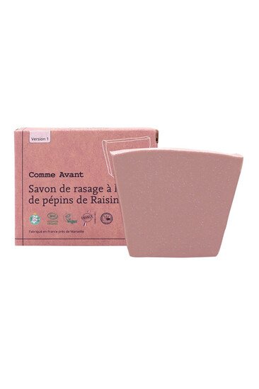 Savon de Rasage à l’Huile de Pépins de Raisin Bio - Comme Avant