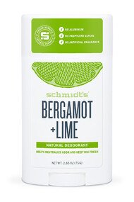 Déodorant Stick Bergamote & Citron Vert - Schmidt's