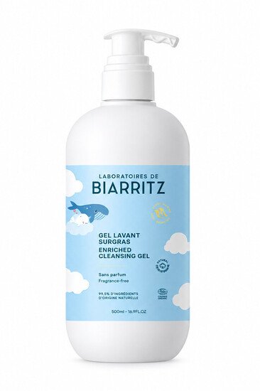 Gel Lavant Surgras Bio Bébé - Laboratoires de Biarritz en format 200ml