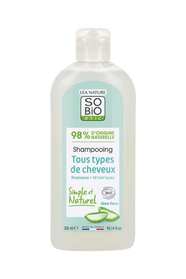 Shampooing Tous Types de Cheveux - Aloe Vera - SO BiO étic