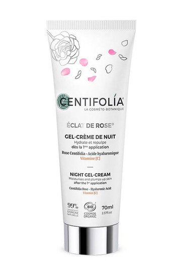 Gel-Crème de Nuit - Éclat de Rose - Centifolia