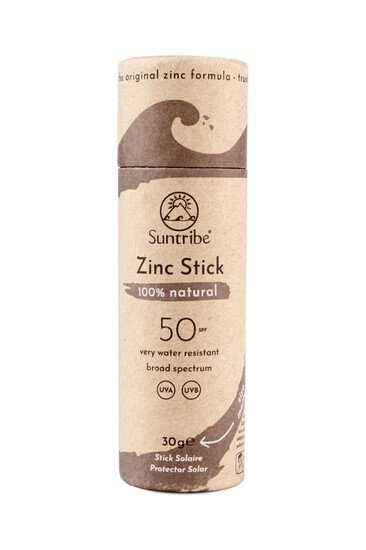 Stick Solaire Zinc SPF 50 Visage & Sport - Suntribe - bleu