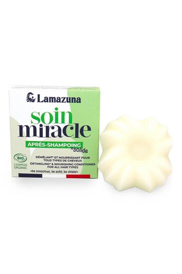 Après-Shampoing Solide - Démêlant & Nourrissant - Lamazuna