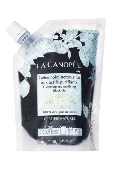 Gelée Noire Nettoyante aux Actifs Purifiant - La Canopée
