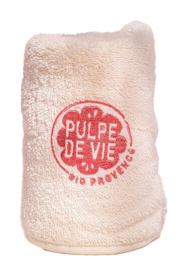 Serviette pour les Cheveux en Coton Bio - Pulpe de Vie