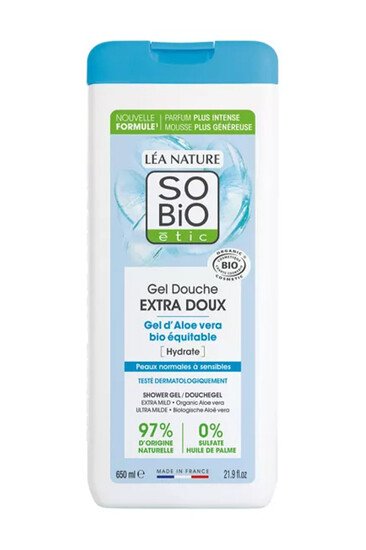 Gel Douche Extra Doux - Aloe Vera - SO BIO étic
