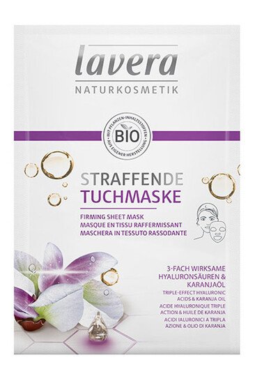 Masque en Tissu Raffermissant Vegan - Lavera