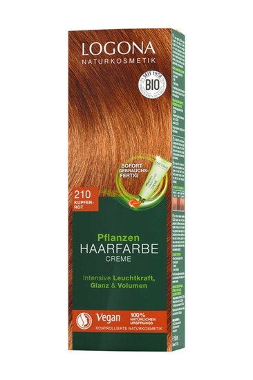 Crème colorante végétale Bio - Logona