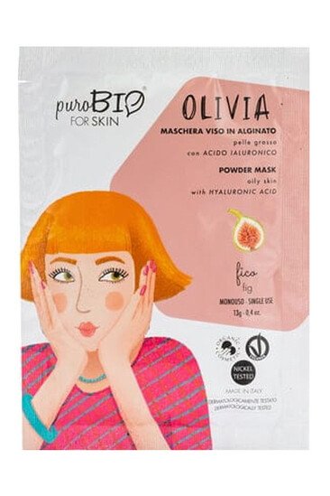 Masque Peel-Off Peau Grasse - Olivia - Purobio