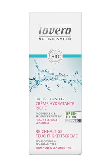 Crème de Soin Vegan - Peau Sèche & Sensible - Lavera