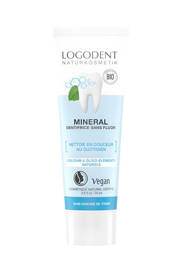 Dentifrice Minéral - Sans Fluor - Logona