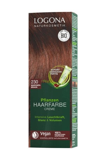 Crème colorante végétale Bio - Logona
