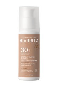 Crème Solaire Visage Teintée SPF30 - Laboratoires de Biarritz - Beige