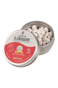 Dentifrice à Croquer Fraise - Enfant - Apimani