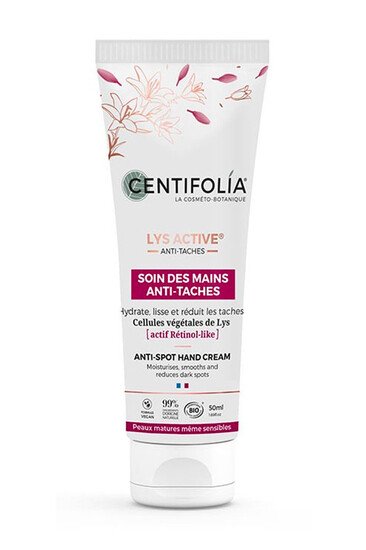 Soin Mains Anti-tâches - Lys Active - Centifolia