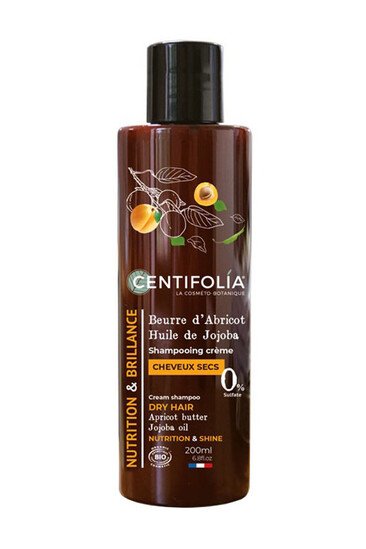 Shampoing Crème Bio & Sans Sulfates - Cheveux Secs - Centifolia