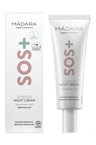 Crème de Nuit Bio SOS+ - Peaux Sensibles - Mádara