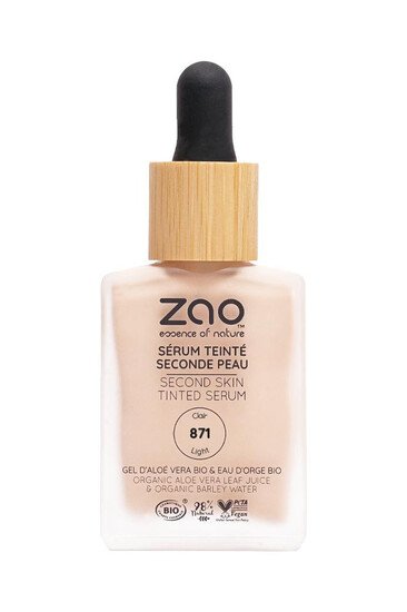 Zao - Sérum Teinté - Seconde Peau - 875 - Halé