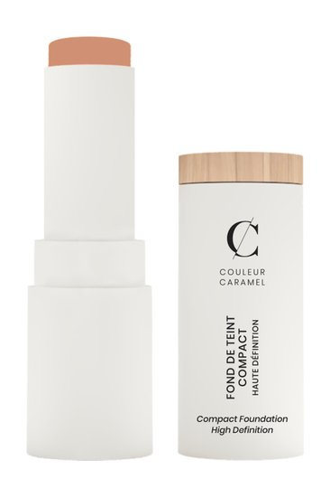 Fond de teint Compact Bio Haute Définition - Couleur Caramel