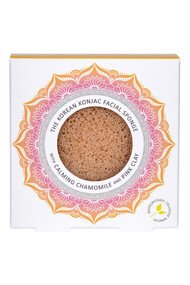 Eponge Konjac Argile Rose - Peau sensible