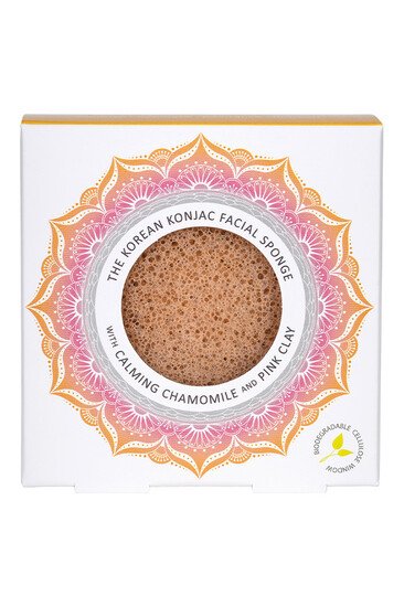 Eponge Konjac Argile Rose - Peau sensible