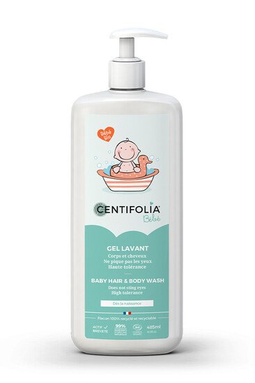 Gel lavant Corps et Cheveux Bébé Bio - Centifolia