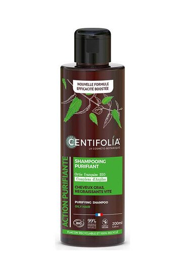 Shampoing Purifiant– Cheveux Gras, Régressant Vite - Centifolia