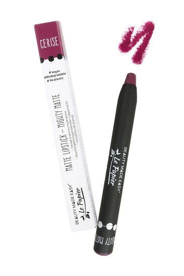 Rouge à Lèvres Zéro Déchet & Vegan - Mat - Le Papier