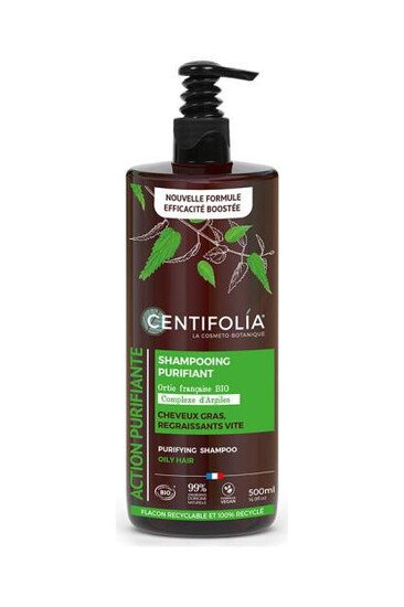 Shampoing Purifiant– Cheveux Gras, Régressant Vite  - Centifolia