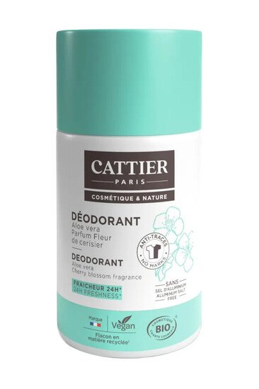 Déodorant Roll-On 24h - Fleur de Cerisier - Cattier