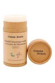 Répulsif Moustique Solide Bio au Beurre de Murumuru - Comme Avant