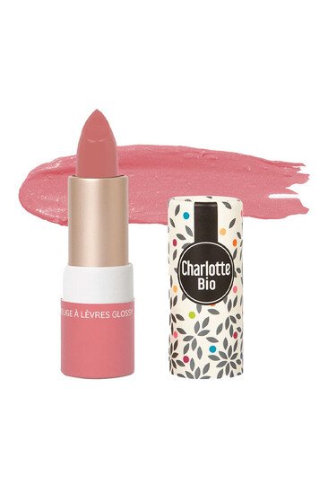 Rouge à Lèvres Glossy - Charlotte Bio - Nude Moka