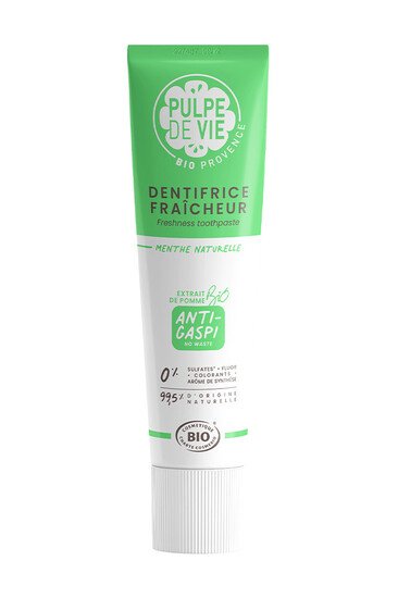 Dentifrice Bio Fraîcheur sans Fluor - Pulpe de Vie