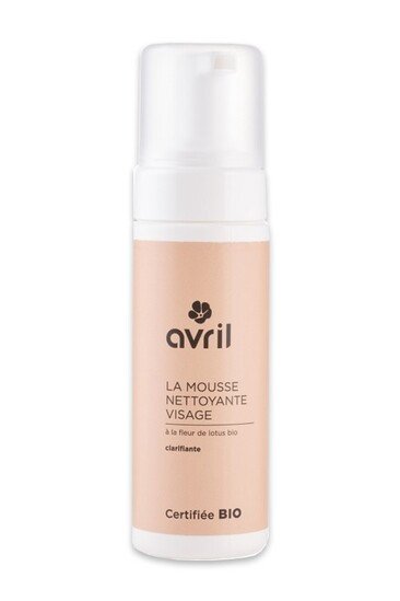 Mousse Nettoyante Visage Bio - Avril