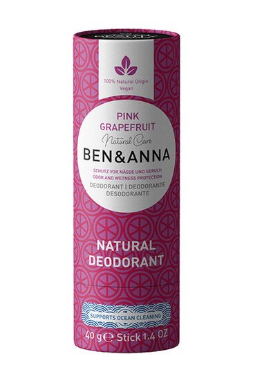 Déodorant Tube Carton - Pamplemousse Rose - Ben & Anna