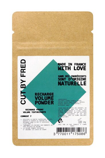 Shampoing Sec et Poudre Volume Texturisante - Vegan Volume Powder - Cut by Fred