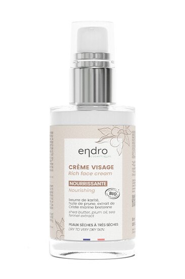 Crème Visage Nourrissante Bio - Endro