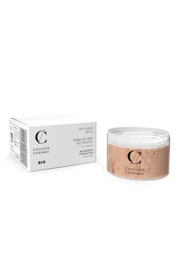 Fond de teint Minéral Bio - Couleur Caramel