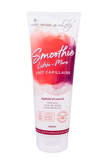 Lait Capillaire Smoothie Litchi Mûre - Les Secrets de Loly