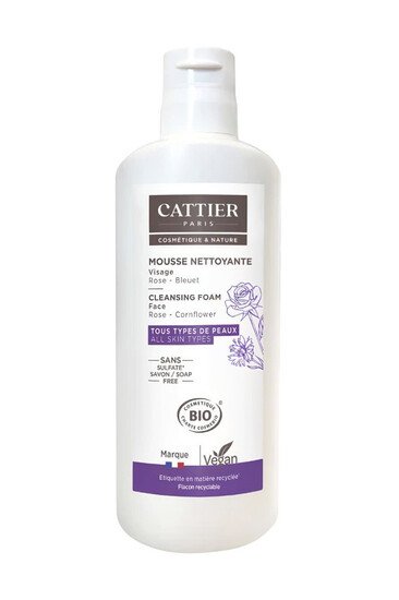 Mousse Nettoyante Visage Bio - Cattier