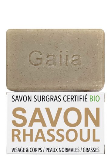 Savon Surgras Neutre Vegan - Rhassoul - Gaiia