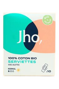Jho - Serviettes 100% Coton - Jour